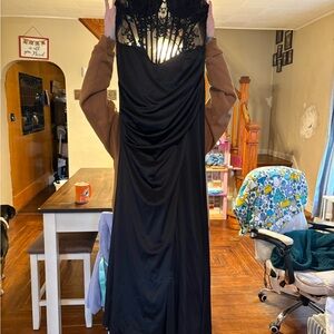 Elegant Black Lace homecoming/prom dress